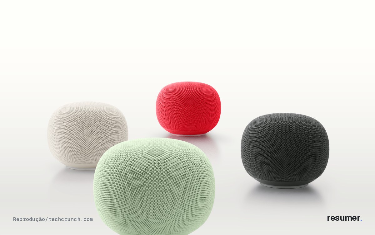 Alto-falante Google Home sobre superfície, representando o ecossistema de dispositivos da casa inteligente