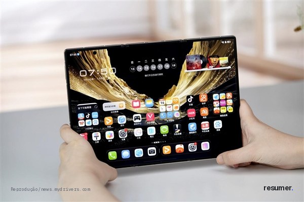 Huawei Mate XT 2 com dobradiça inovadora e chip Kirin 9050 Pro