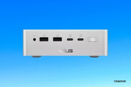 Mini PC Asus Ascent QN10 com inteligência artificial agente