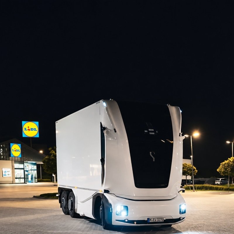 Lidl lança caminhão autônomo sem motorista ou cabine