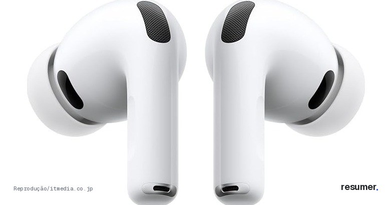 AirPods Pro 3 com cancelamento de ruído mais eficiente