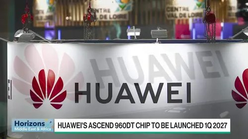 Huawei acelera lançamento de chips IA para competir com Nvidia