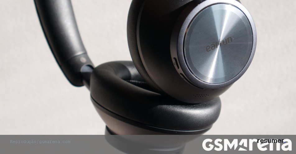 Fone de ouvido EarFun Wave Pro X com design premium e tecnologias avançadas