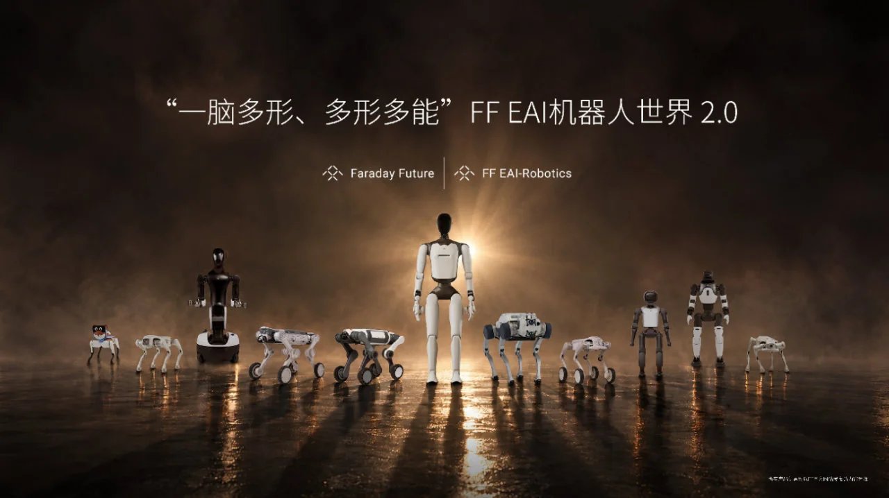 Faraday Future lança série de robôs inteligentes para educação e produtividade