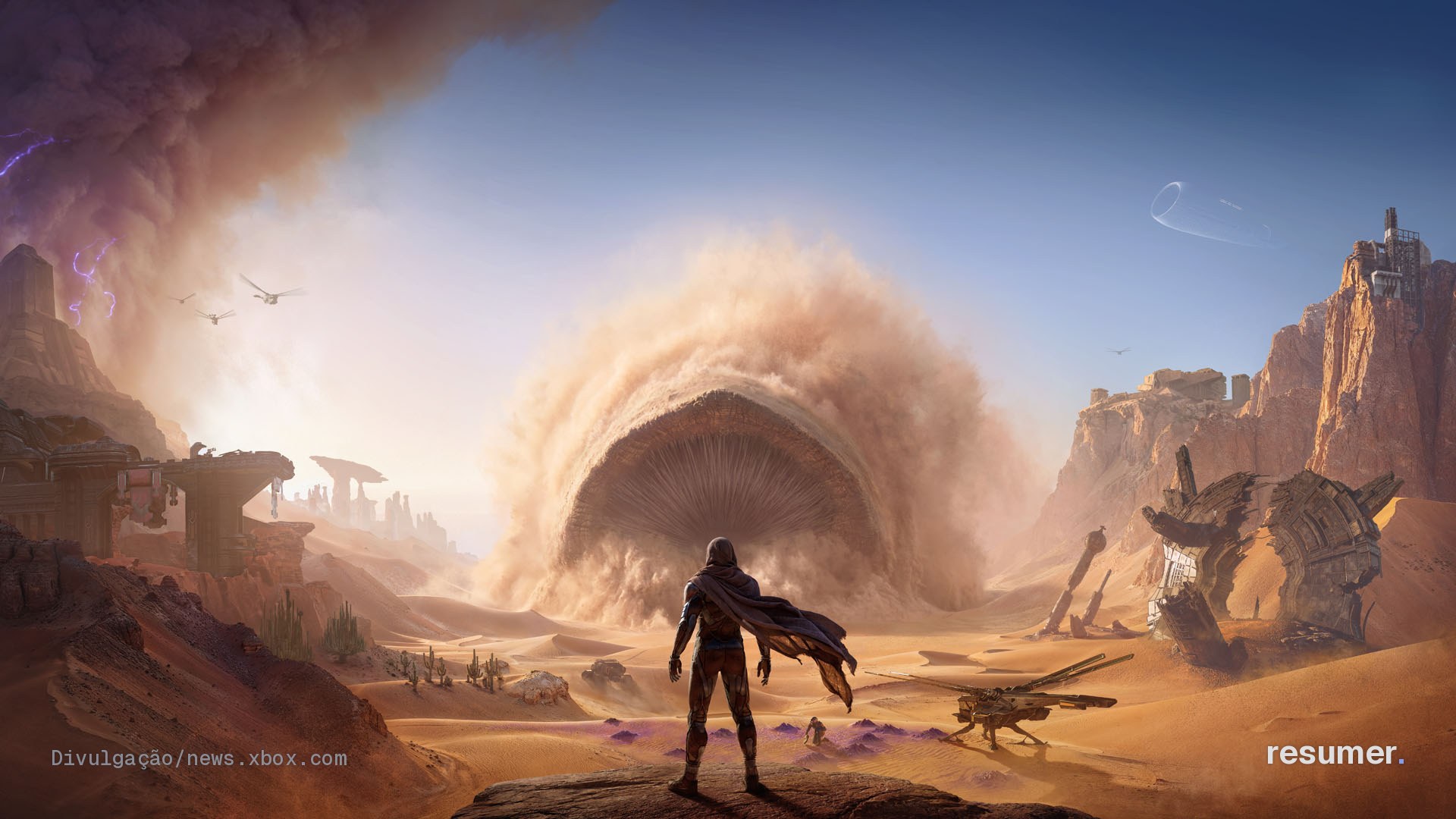 Jogabilidade e modo single-player de Dune: Awakening no Xbox