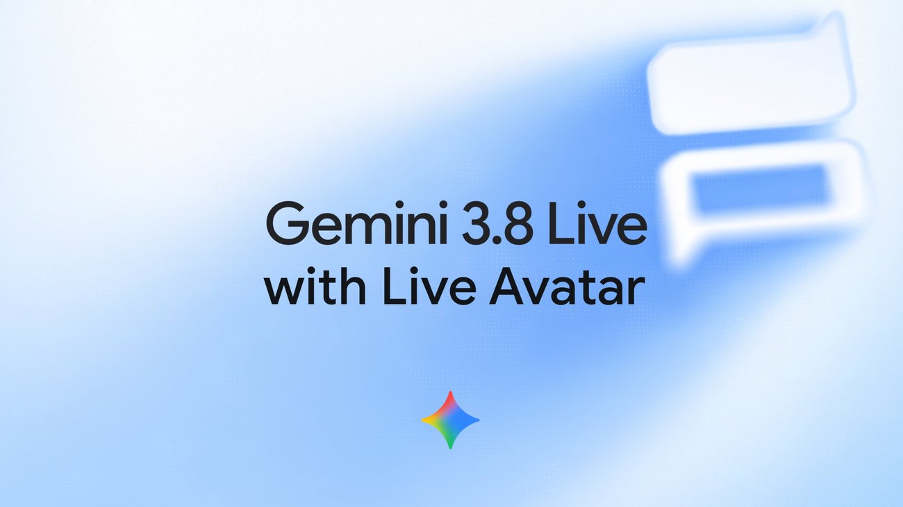 Google lança Gemini 3.8 com avatar em tempo real