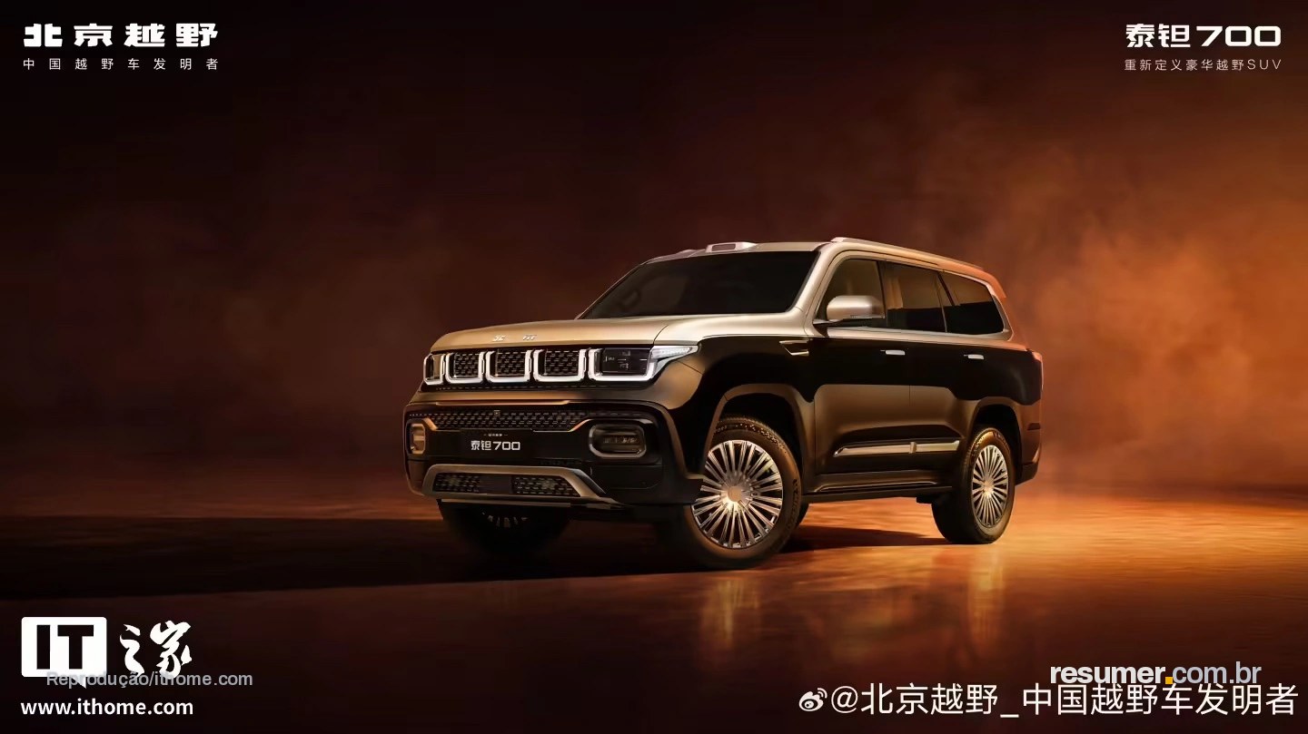 Carro elétrico Beijing Xuzhan 700 com laser radar e sensores