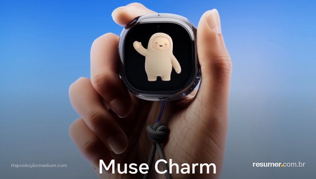 Meta lança Muse Charm, dispositivo para interagir com a assistente AI Muse