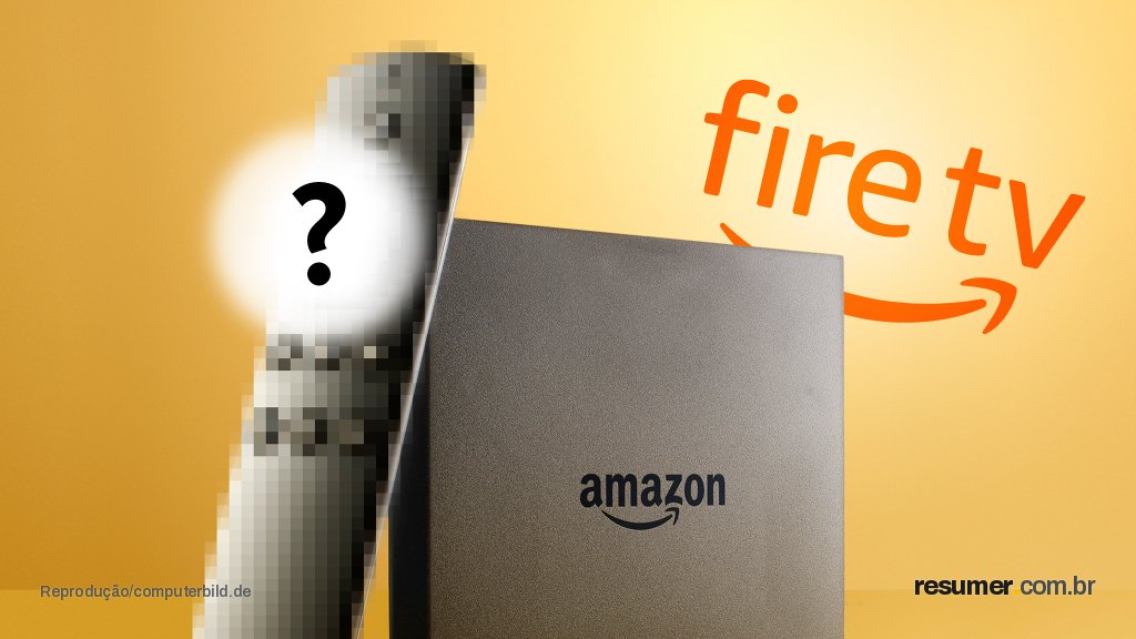 Amazon lança Fire TV Stick 4K com novo design e controle remoto