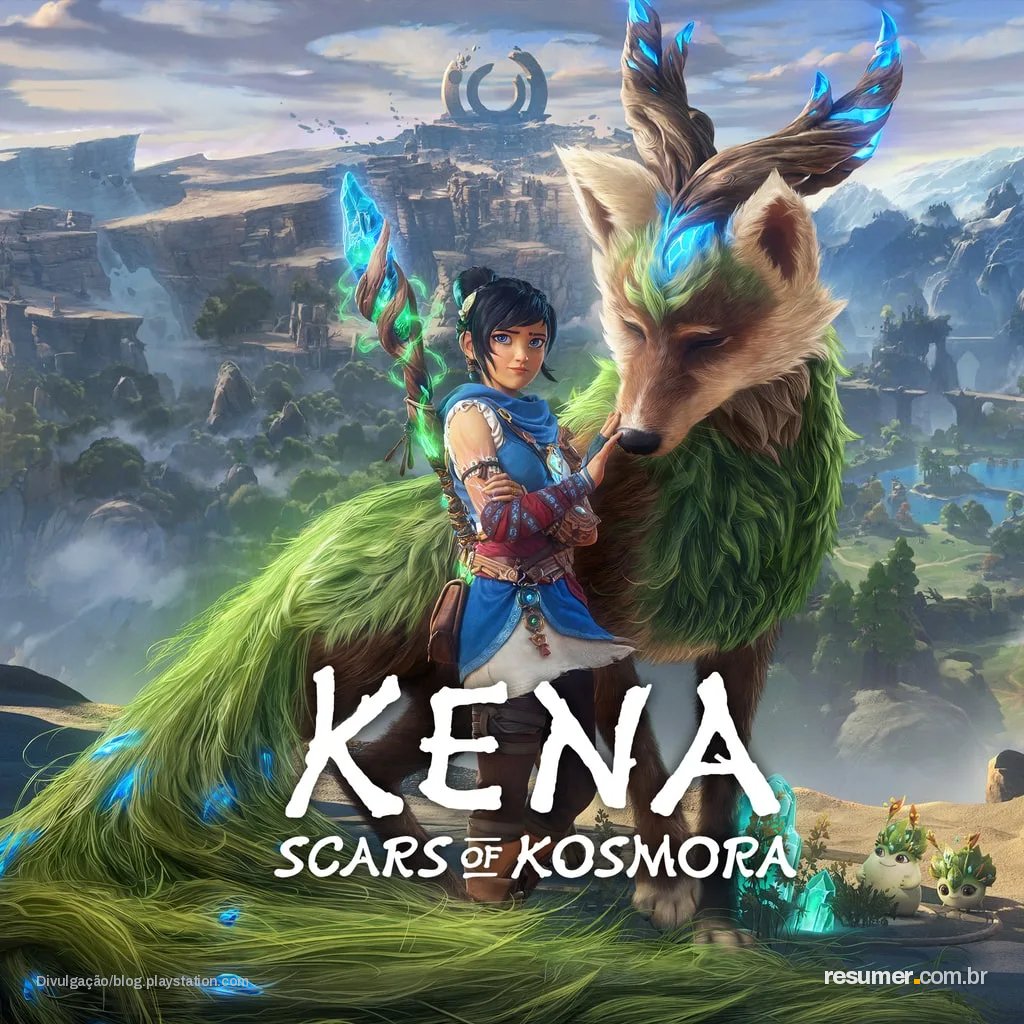 Kena: Scars of Kosmora chega em 2027 com nova narrativa e companheiro canino