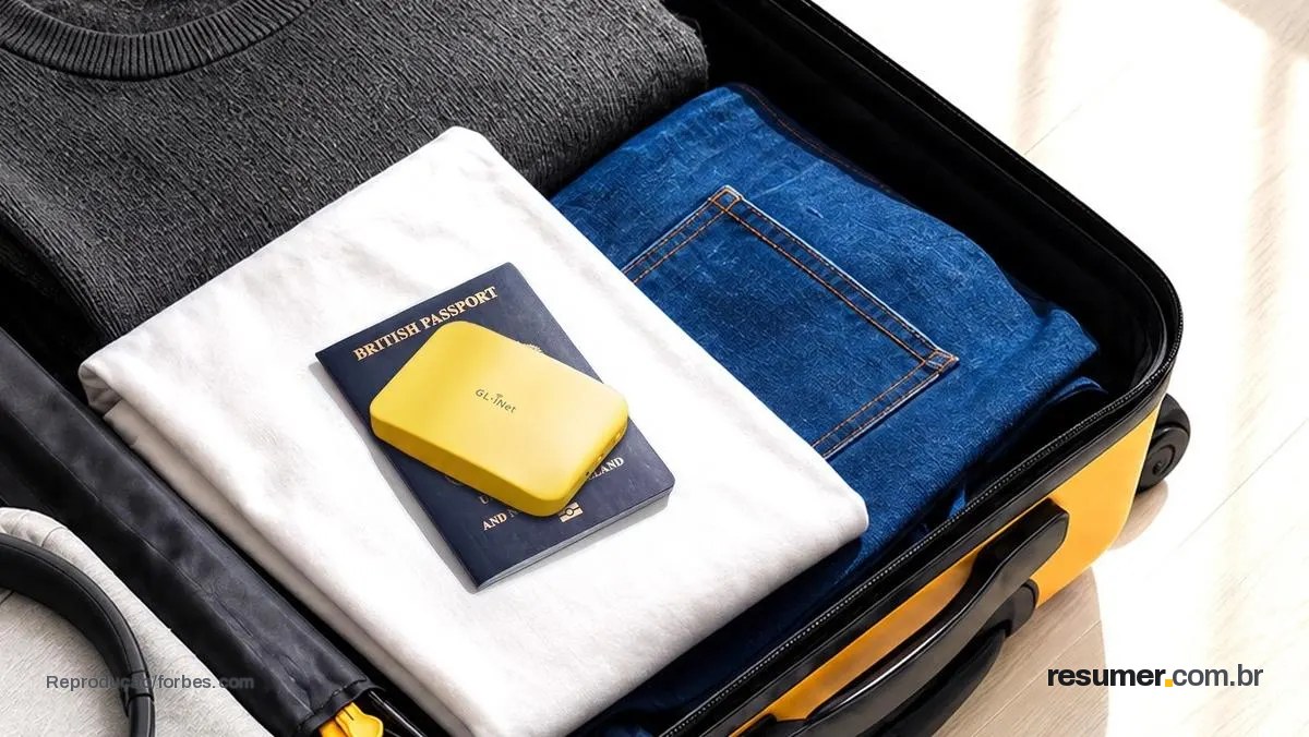 Roteador portátil GL.iNet Mango 2 com proteção de rede via VPN