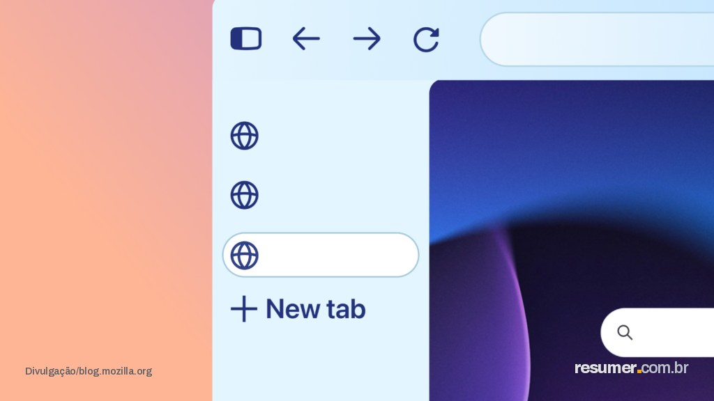 Firefox 157 em modo compacto com interface modernizada
