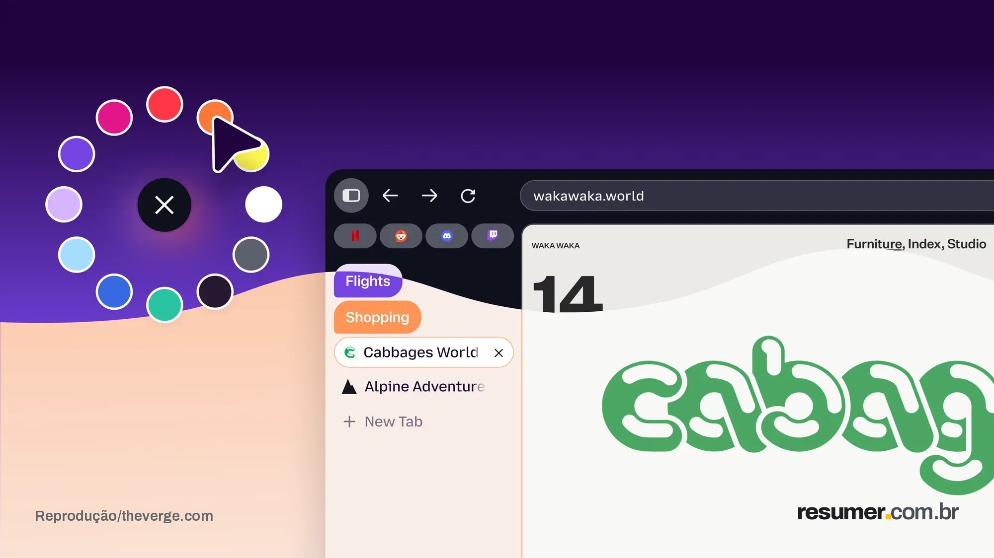 Firefox 157 com interface de janelas de bolha e modo compacto