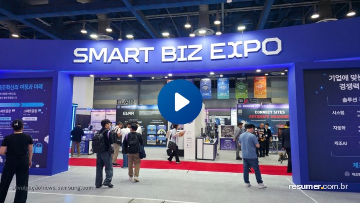 Samsung apresenta soluções de Smart Factory 4.0 em evento de inovação industrial