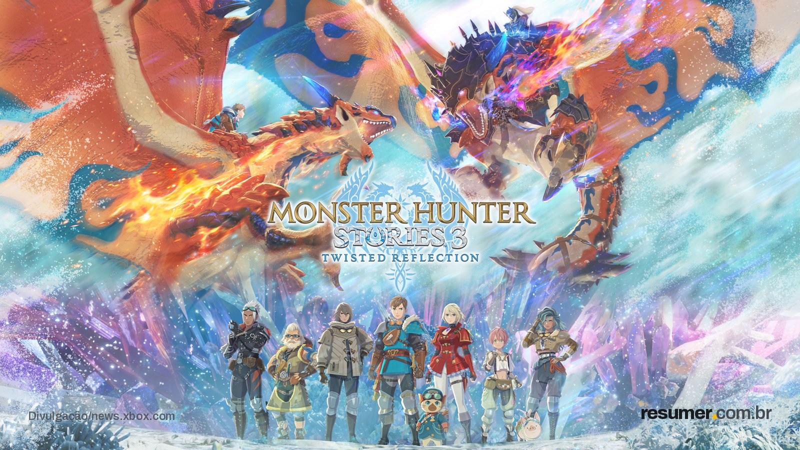 Monster Hunter Stories 3 Key Art