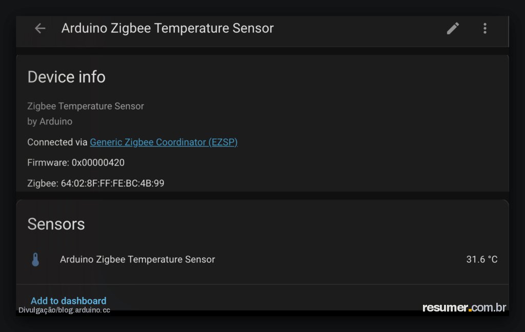Arduino Nano Matter agora fala Zigbee