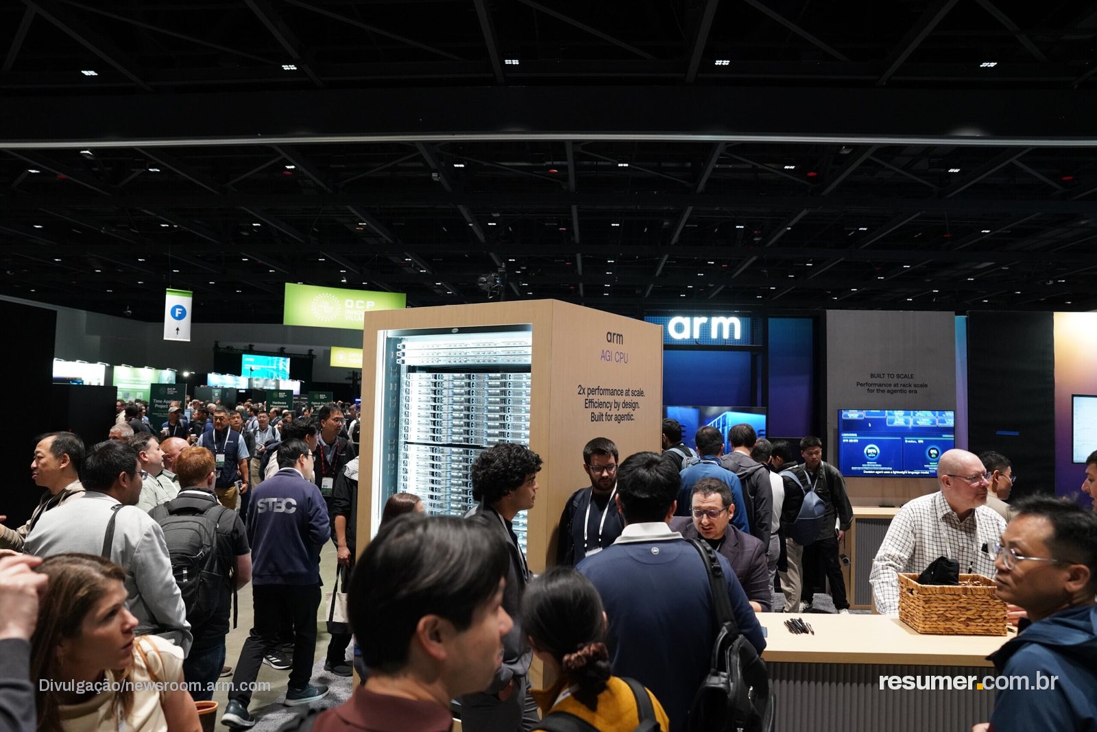 Arm lança chip AGI CPU para agente de IA