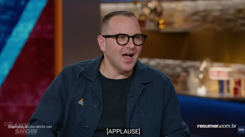 A screenshot of me at my desk, doing a livecast.